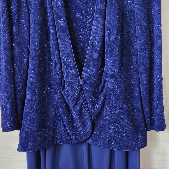 Alex Evenings Size 18 Electric Blue - Picture 4 of 5